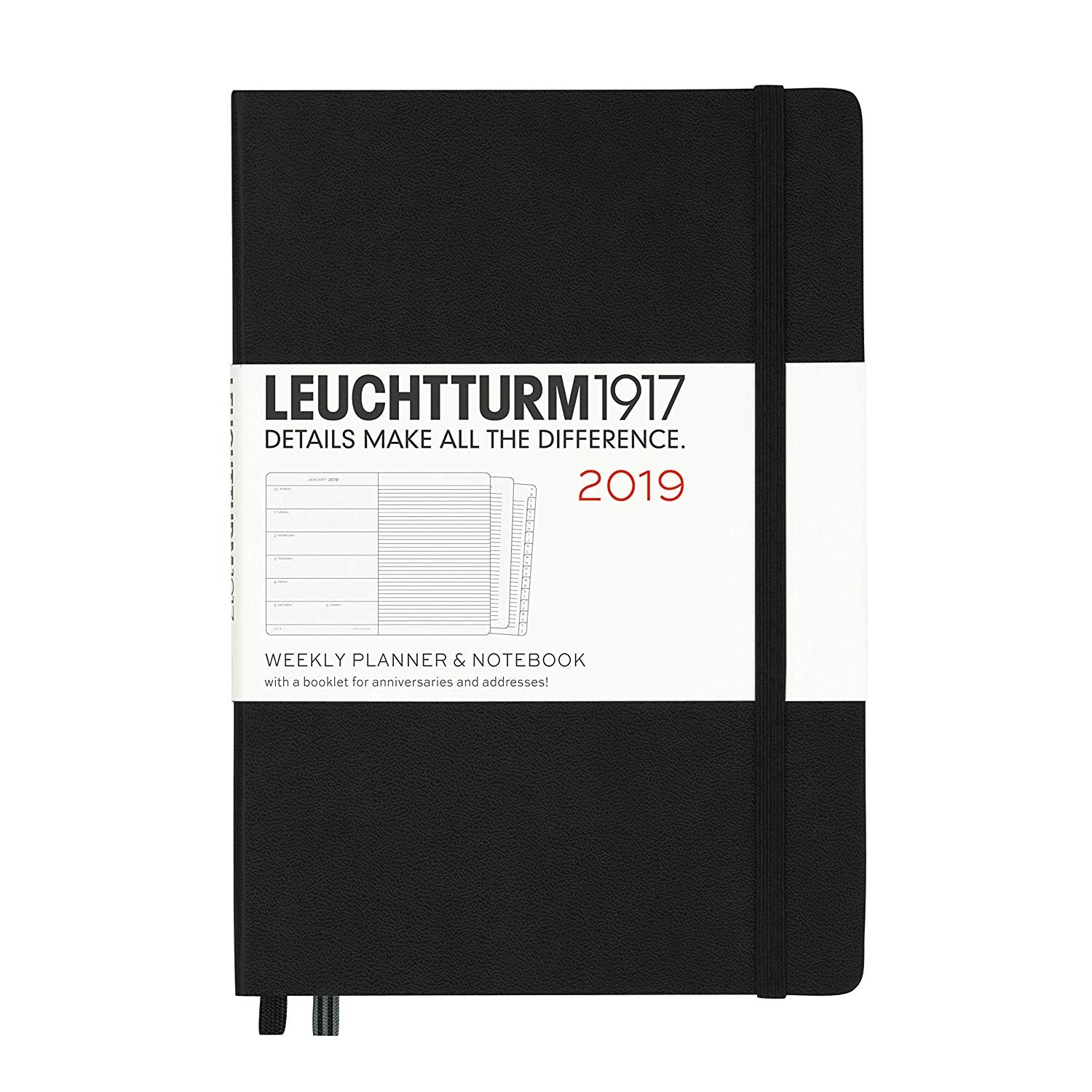 AGENDA SAPTAMANALA+CAIET A5 2019 NEGRU LEUCHTTURM AGENDA SAPTAMANALA+CAIET A5 2019 NEGRU LEUCHTTURM